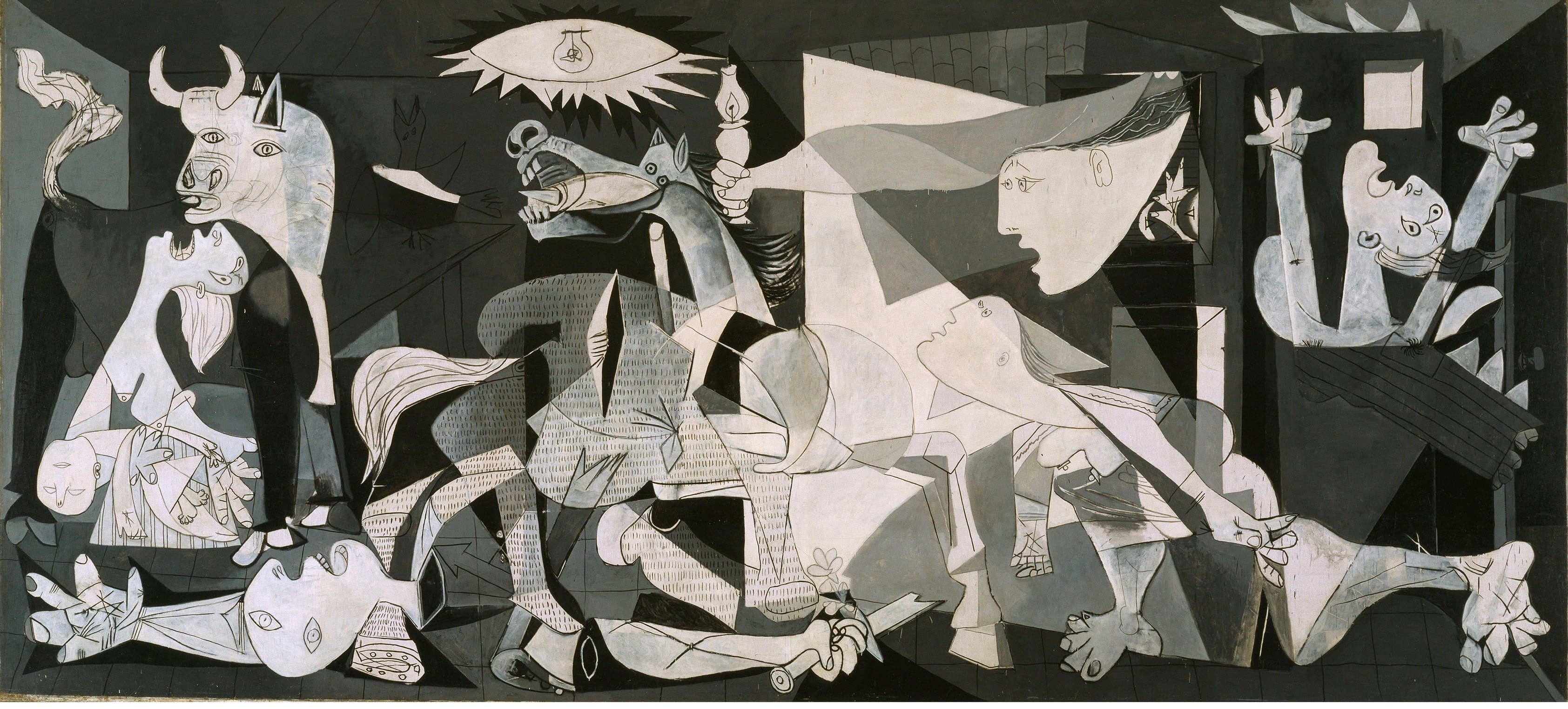 Pablo Picasso — Guernica, 1937. Museo Reina Sofia, Madrid.