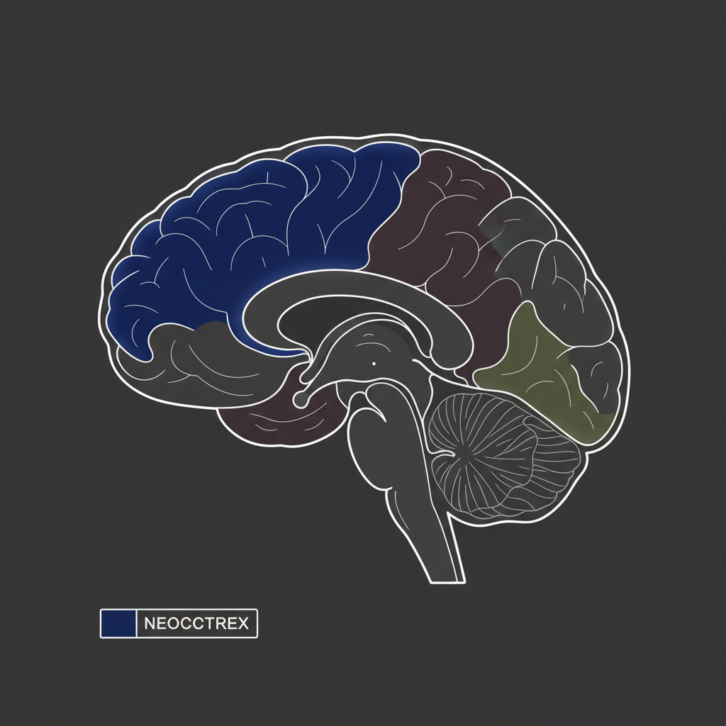 Neocortex diagram